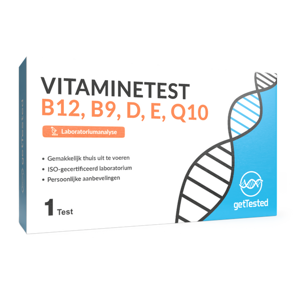 Vitamin Test | B12, Folate, D, E, Q10 | - GetTested